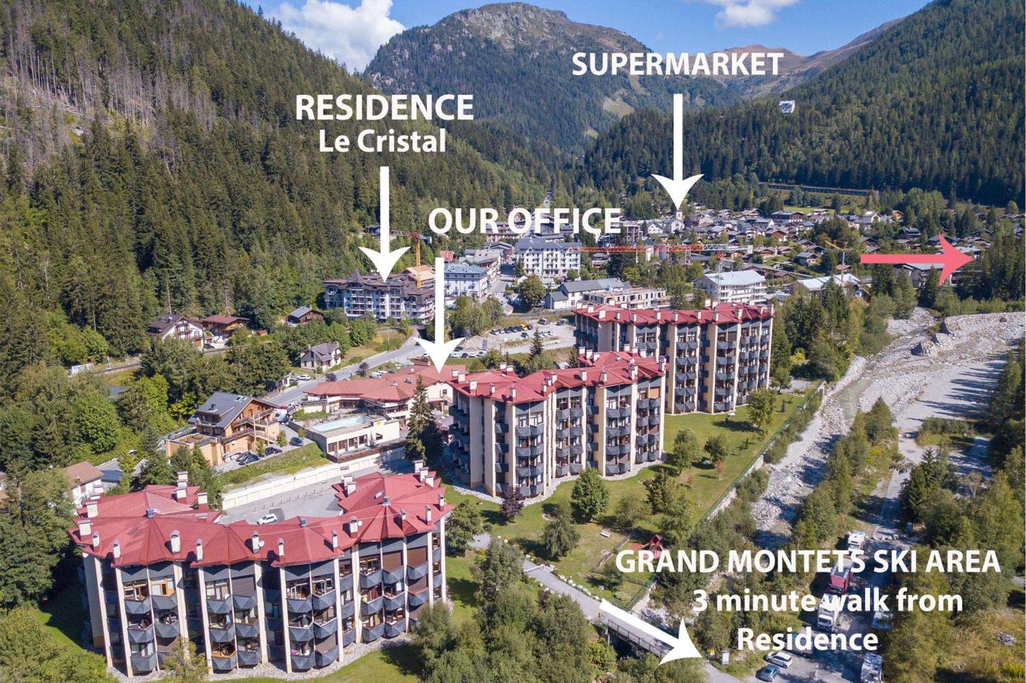 Residence Le Cristal - Grands Montets 8 - Happy Rentals Σαμονί Εξωτερικό φωτογραφία